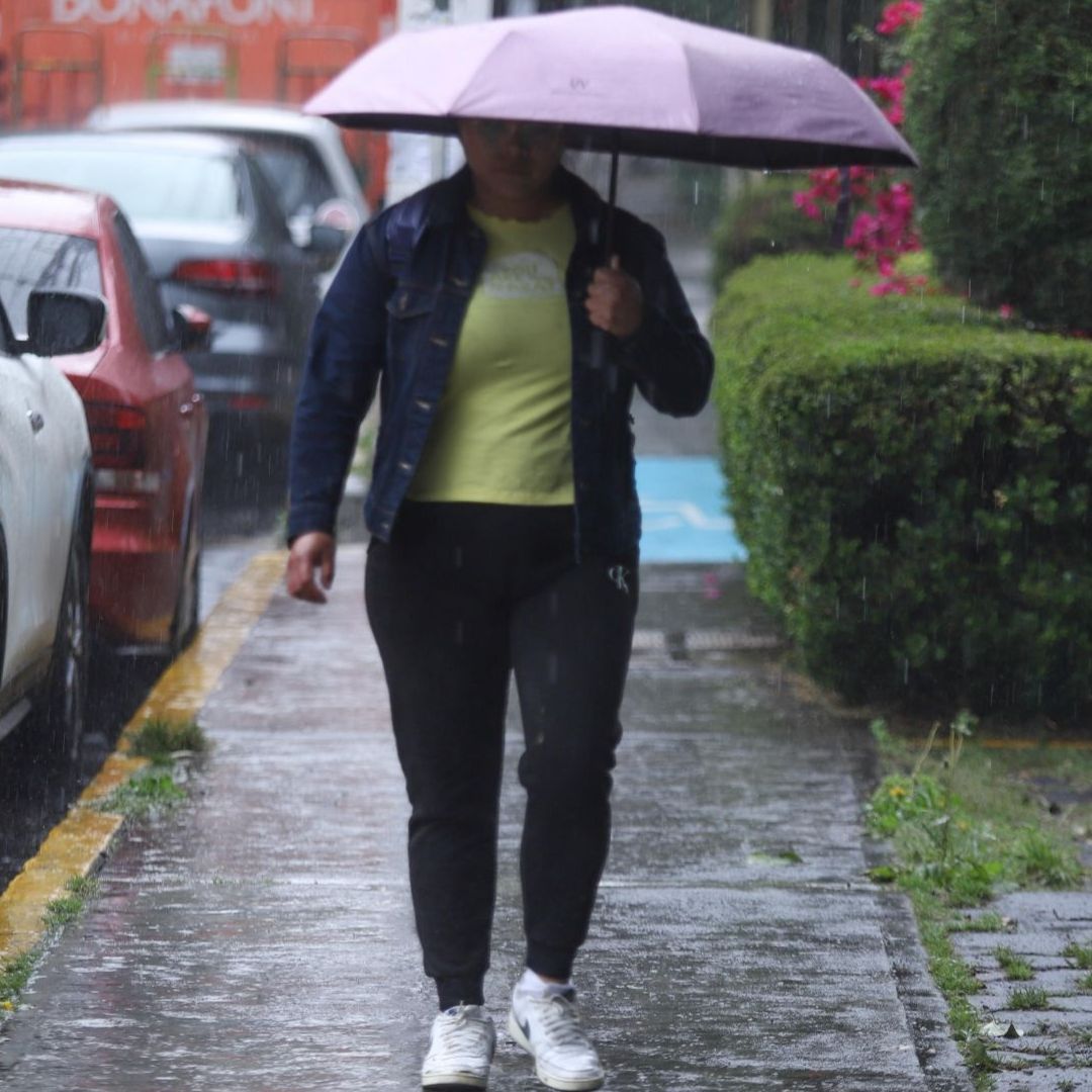 Lluvia en la CDMX